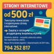 Tanie strony internetowe, od 500 zł. Gotowa nawet w kilka dni!